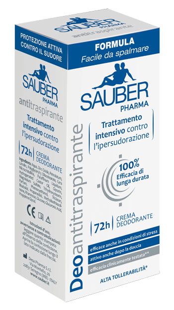 SAUBER DEOANTITRASPIRANTE 72H CREMA 30 ML - Farmacia Dott. Pasquale Russo