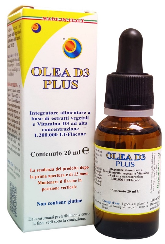 OLEA D3 PLUS GOCCE 20 ML - Farmacia Dott. Pasquale Russo