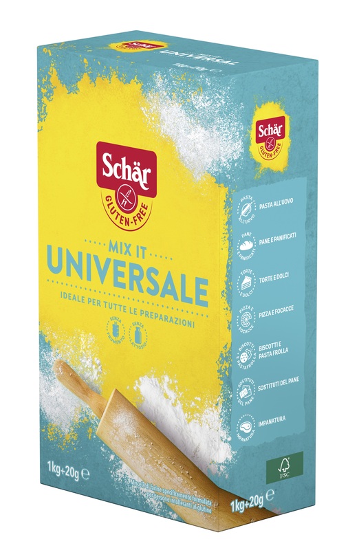 SCHAR MIX IT FARINA UNIVERSALE SENZA LATTOSIO 1 KG + 20 G - Farmacia Dott. Pasquale Russo