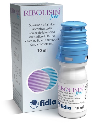 COLLIRIO SOLUZIONE OFTALMICA RIBOLISIN FREE 10 ML - Farmacia Dott. Pasquale Russo