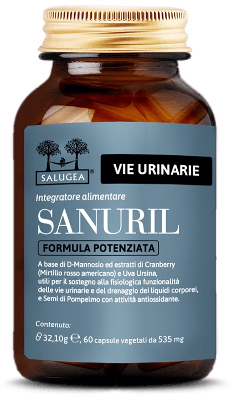SALUGEA SANURIL FORMULA POTENZIATA 60 CAPSULE VEGETALI - Farmacia Dott. Pasquale Russo