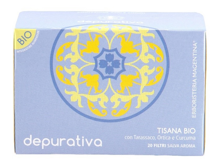 TISANA DEPURATIVA BIO 20 FILTRI - Farmacia Dott. Pasquale Russo
