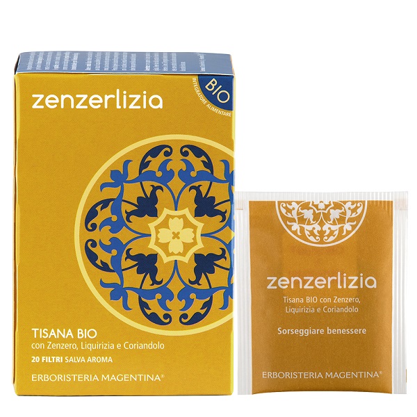 TISANA ZENZERLIZIA BIO 20 FILTRI - Farmacia Dott. Pasquale Russo