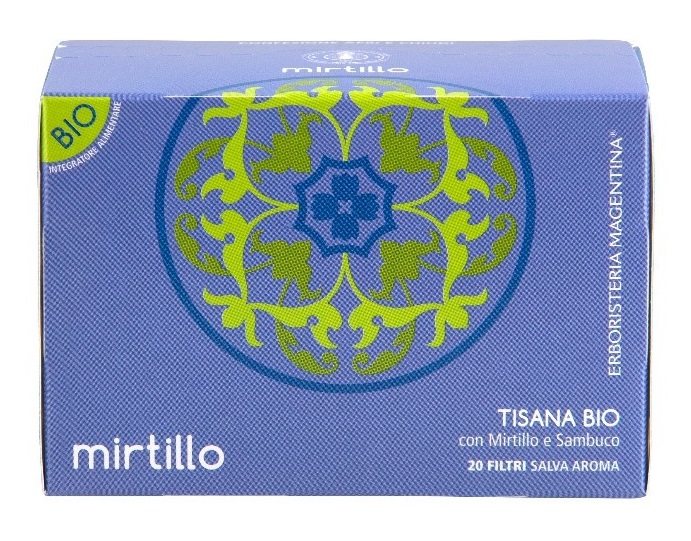 TISANA MIRTILLO BIO 20 FILTRI - Farmacia Dott. Pasquale Russo