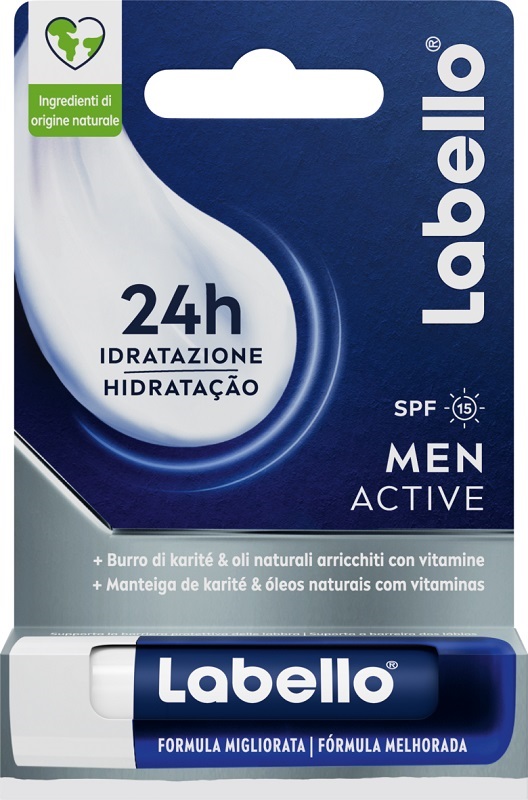 LABELLO ACTIVE FOR MEN SPF 15 5,5 ML - Farmacia Dott. Pasquale Russo