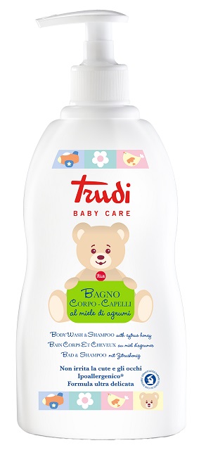 TRUDI BABY CARE BAGNO CORPO/CAPELLI 500 ML - Farmacia Dott. Pasquale Russo