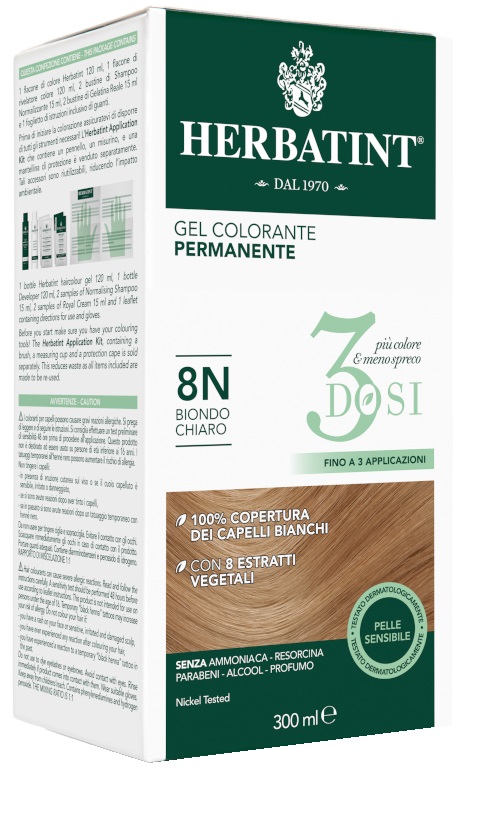 HERBATINT 3DOSI 8N 300 ML - Farmacia Dott. Pasquale Russo