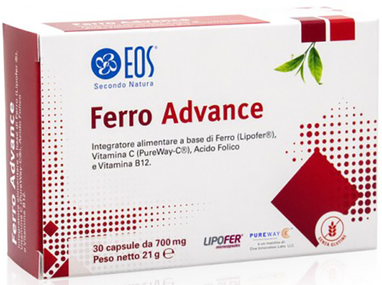 EOS FERRO ADVANCE 30 CAPSULE - Farmacia Dott. Pasquale Russo