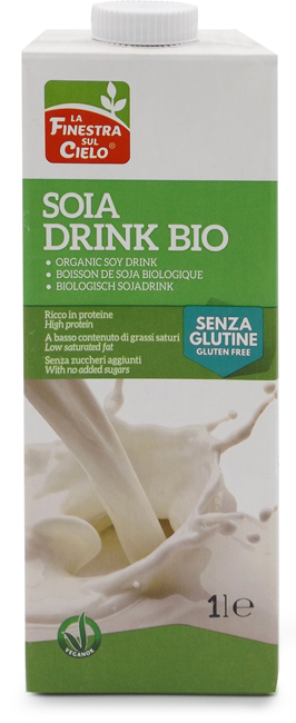 BEVANDA SOIA DRINK SENZA GLUTINE BIO 1 LITRO - Farmacia Dott. Pasquale Russo