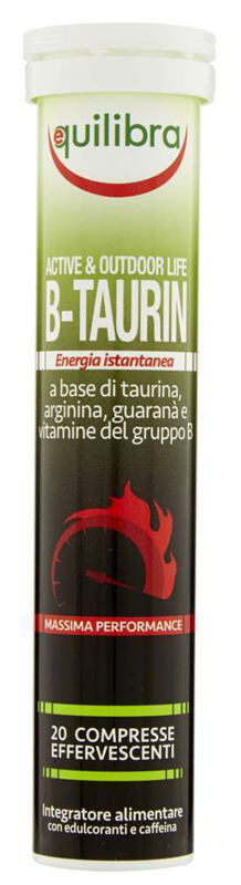 B TAURIN 20 COMPRESSE EFFERVESCENTI - Farmacia Dott. Pasquale Russo