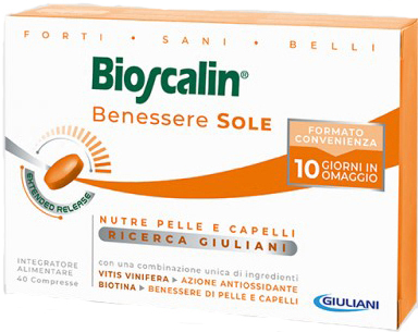 BIOSCALIN SOLE 30 + 10 COMPRESSE - Farmacia Dott. Pasquale Russo