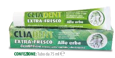 CLIADENT DENTIFRICIO ALITO FRESCO ALLE ERBE 75 ML - Farmacia Dott. Pasquale Russo