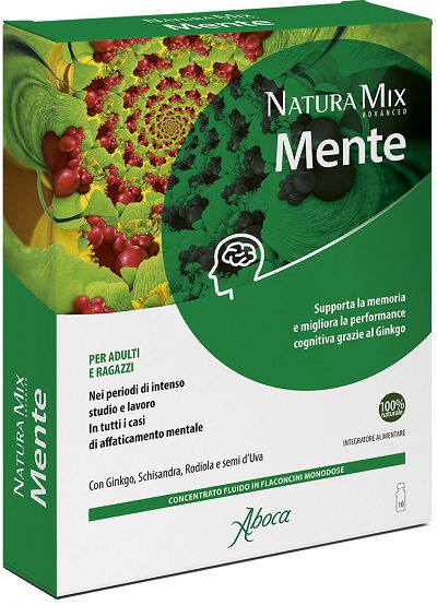 NATURA MIX ADVANCED MENTE 10 FLACONCINI - Farmacia Dott. Pasquale Russo