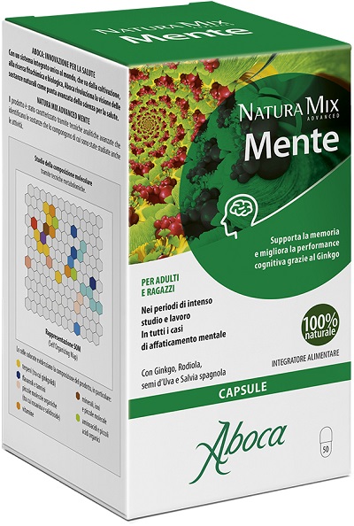 NATURA MIX ADVANCED MENTE 50 CAPSULE - Farmacia Dott. Pasquale Russo