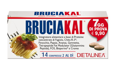 BRUCIAKAL 7 DAYS 14 COMPRESSE DIETALINEA - Farmacia Dott. Pasquale Russo
