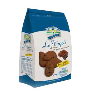 HAPPY FARM VIRGOLE AL CACAO CON GOCCE DI CIOCCOLATO 300 G - Farmacia Dott. Pasquale Russo