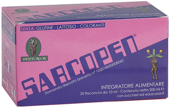 SARCOPEN 20 FLACONCINI 200 ML - Farmacia Dott. Pasquale Russo