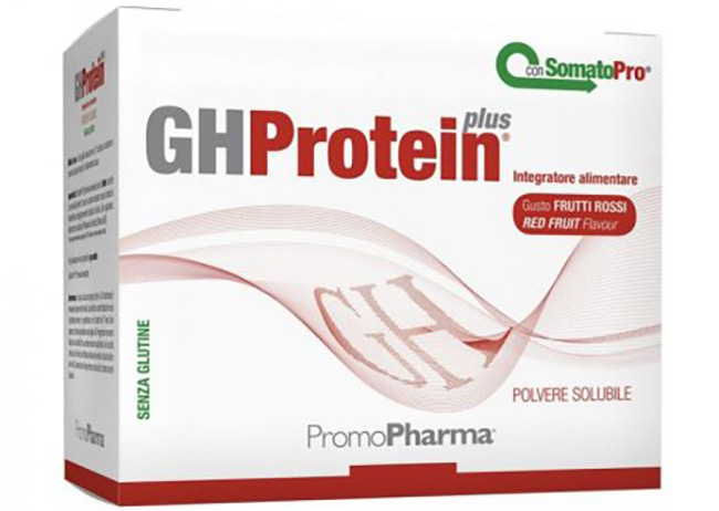 GH PROTEIN PLUS RED FRUIT 20 BUSTE - Farmacia Dott. Pasquale Russo