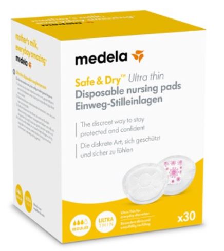 SAFE & DRY COPPETTA ASSORBILATTE ULTRA THIN 30 PEZZI - Farmacia Dott. Pasquale Russo