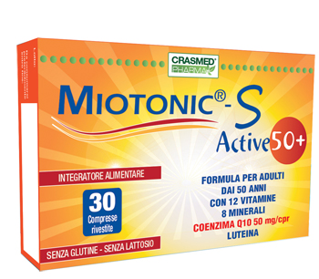MIOTONIC-S ACTIVE 50+ 30 COMPRESSE - Farmacia Dott. Pasquale Russo