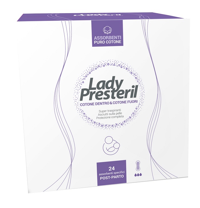 LADY PRESTERIL POSTPARTO 24 PEZZI - Farmacia Dott. Pasquale Russo