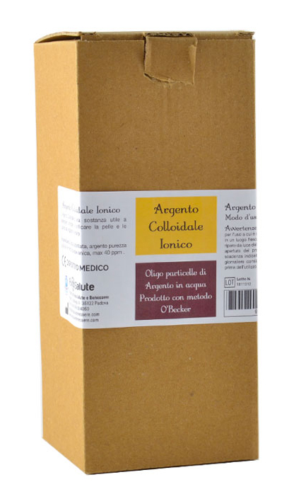ARGENTO COLLOIDALE IONICO 40PPM CERTIFICATO 500 ML - Farmacia Dott. Pasquale Russo