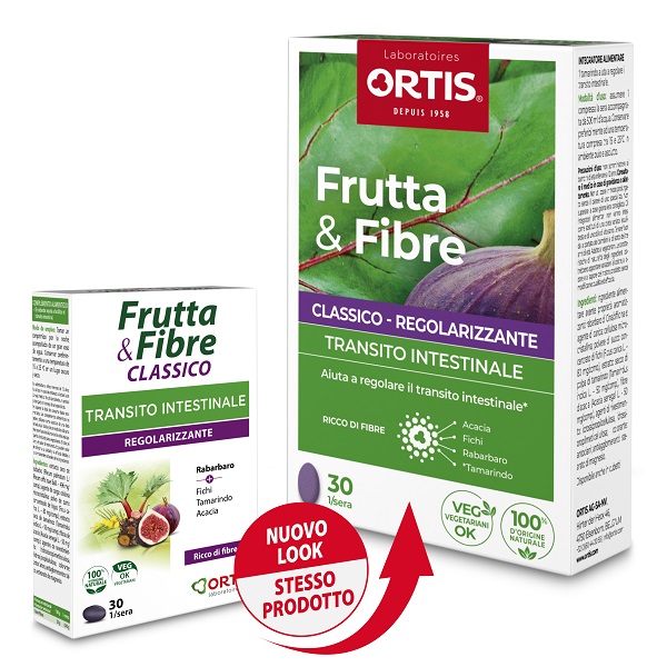 FRUTTA & FIBRE CLASSICO 30 COMPRESSE - Farmacia Dott. Pasquale Russo