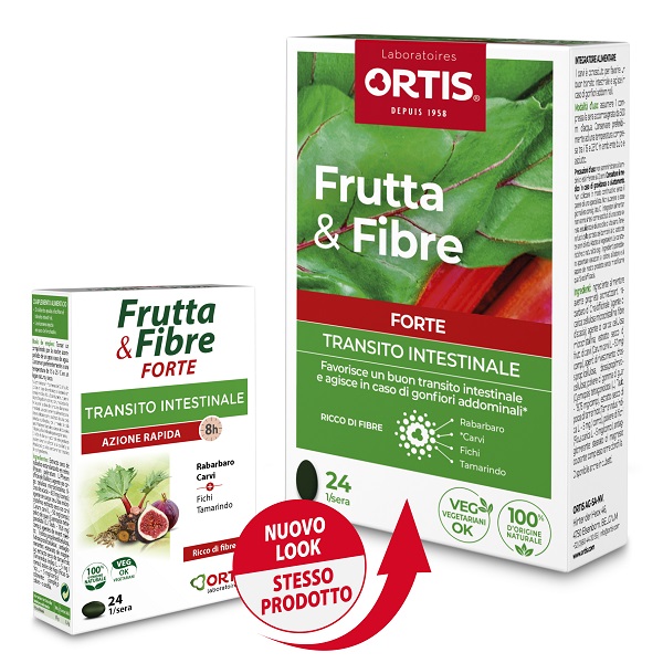 FRUTTA & FIBRE FORTE 24 COMPRESSE - Farmacia Dott. Pasquale Russo