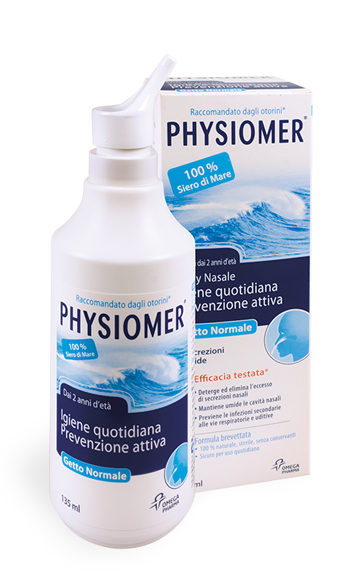 SPRAY NASALE PHYSIOMER GETTO NORMALE 135 ML - Farmacia Dott. Pasquale Russo