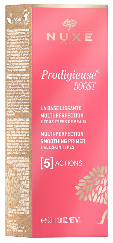 NUXE PRODIGIEUSE BOOST BASE LEVIGANTE MULTI-PERFEZIONE 5 IN 1 30 ML - Farmacia Dott. Pasquale Russo