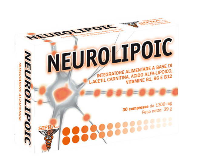 NEUROLIPOIC 30 COMPRESSE - Farmacia Dott. Pasquale Russo