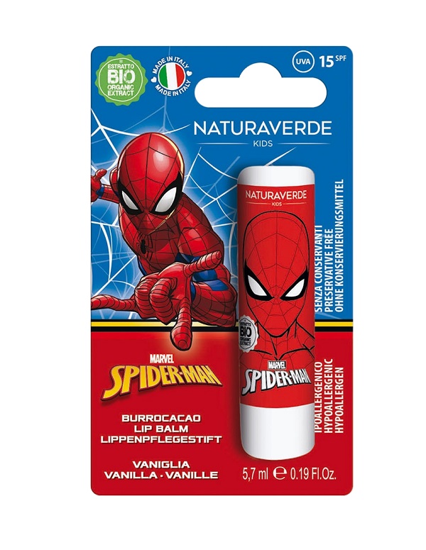 SPIDERMAN BURROCACAO VANIGLIA 5,7 ML - Farmacia Dott. Pasquale Russo