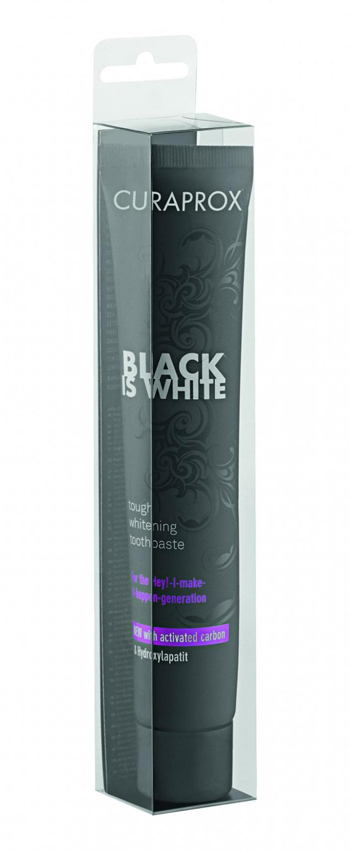 CURAPROX BLACK IS WHITE DENTIFRICIO TRAVEL SIZE 10 ML - Farmacia Dott. Pasquale Russo