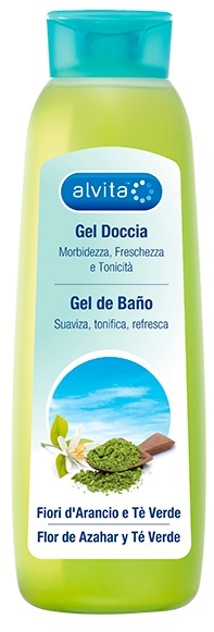 ALVITA GEL DOCCIA FIORI ARANCIO/TE' VERDE 300 ML - Farmacia Dott. Pasquale Russo