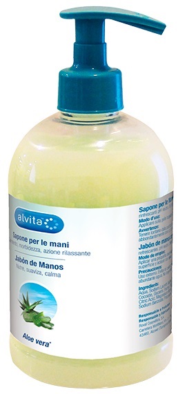 ALVITA SAPONE MANI ALOE VERA 500 ML - Farmacia Dott. Pasquale Russo