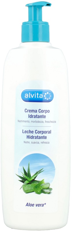 ALVITA CREMA CORPO IDRATANTE ALOE VERA 400 ML - Farmacia Dott. Pasquale Russo