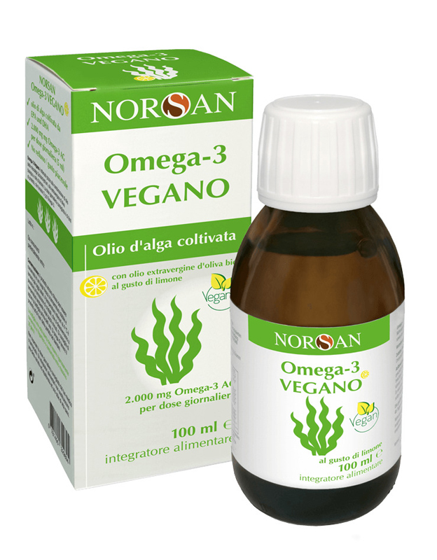 NORSAN OMEGA 3 VEGANO 100 ML AL GUSTO DI LIMONE - Farmacia Dott. Pasquale Russo