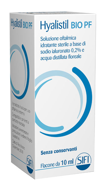 GOCCE OCULARI HA 0,2% E ACQUE DISTILLATE HYALISTIL BIO PF FRUTTI ROSSI 10 ML - Farmacia Dott. Pasquale Russo