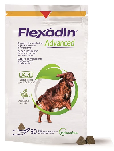 FLEXADIN ADVANCED CANE TUTTE LE TAGLIE 30 TAVOLETTE APPETIBILI - Farmacia Dott. Pasquale Russo
