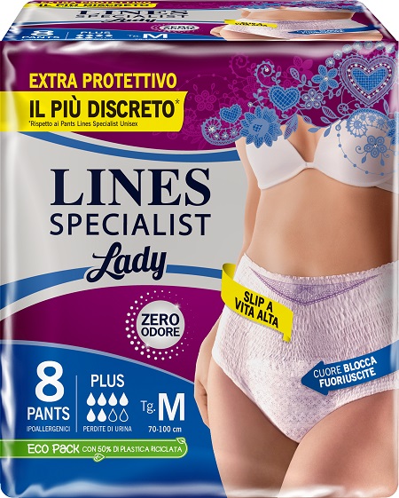 LINES SPECIALIST PANTS PLUS M FARMA 8 PEZZI - Farmacia Dott. Pasquale Russo