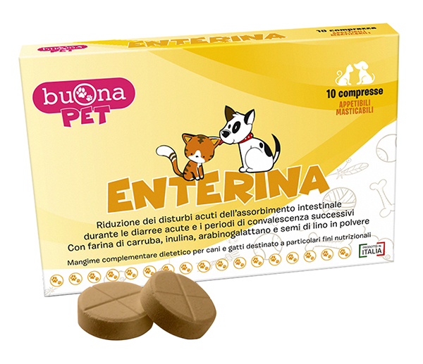 BUONAPET ENTERINA 10 COMPRESSE - Farmacia Dott. Pasquale Russo