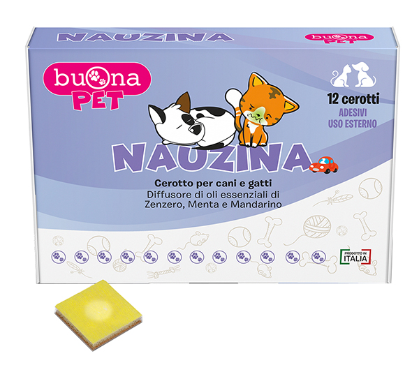 NAUZINA CEROTTO DIFFUSORE CANI GATTI 12 PEZZI - Farmacia Dott. Pasquale Russo