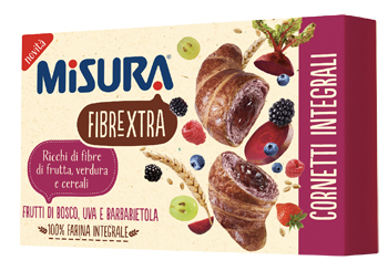 MISURA CORNETTI FIBRE EXTRA VIOLA FRUTTI DI BOSCO UVA E BARBABIETOLA 300 G - Farmacia Dott. Pasquale Russo