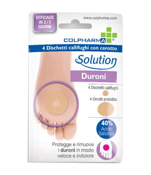 DISCHETTO CALLIFUGO CON CEROTTO COLPHARMA DURONI 4 PEZZI - Farmacia Dott. Pasquale Russo