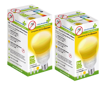 COLPHARMA LAMPADINA LED ANTIZANZARA 11 WATT - Farmacia Dott. Pasquale Russo