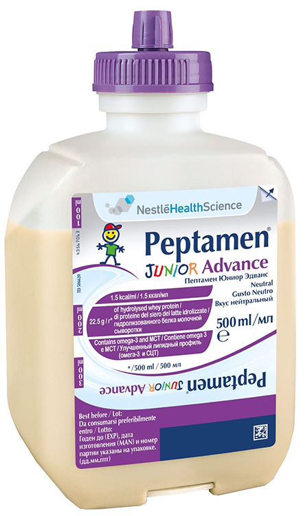PEPTAMEN JUNIOR ADVANCE NEUTRO 500 ML - Farmacia Dott. Pasquale Russo