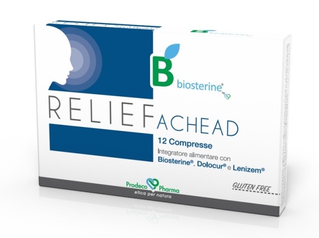 BIOSTERINE RELIEF ACHEAD 12 COMPRESSE - Farmacia Dott. Pasquale Russo