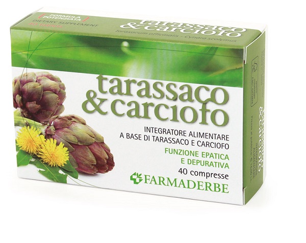 TARASSACO & CARCIOFO 40 COMPRESSE - Farmacia Dott. Pasquale Russo