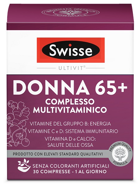 SWISSE DONNA 65+ COMPLESSO MULTIVITAMINICO 30 COMPRESSE - Farmacia Dott. Pasquale Russo