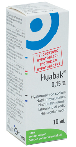 HYABAK 0,15% SOLUZIONE OFTALMICA 10 ML - Farmacia Dott. Pasquale Russo
